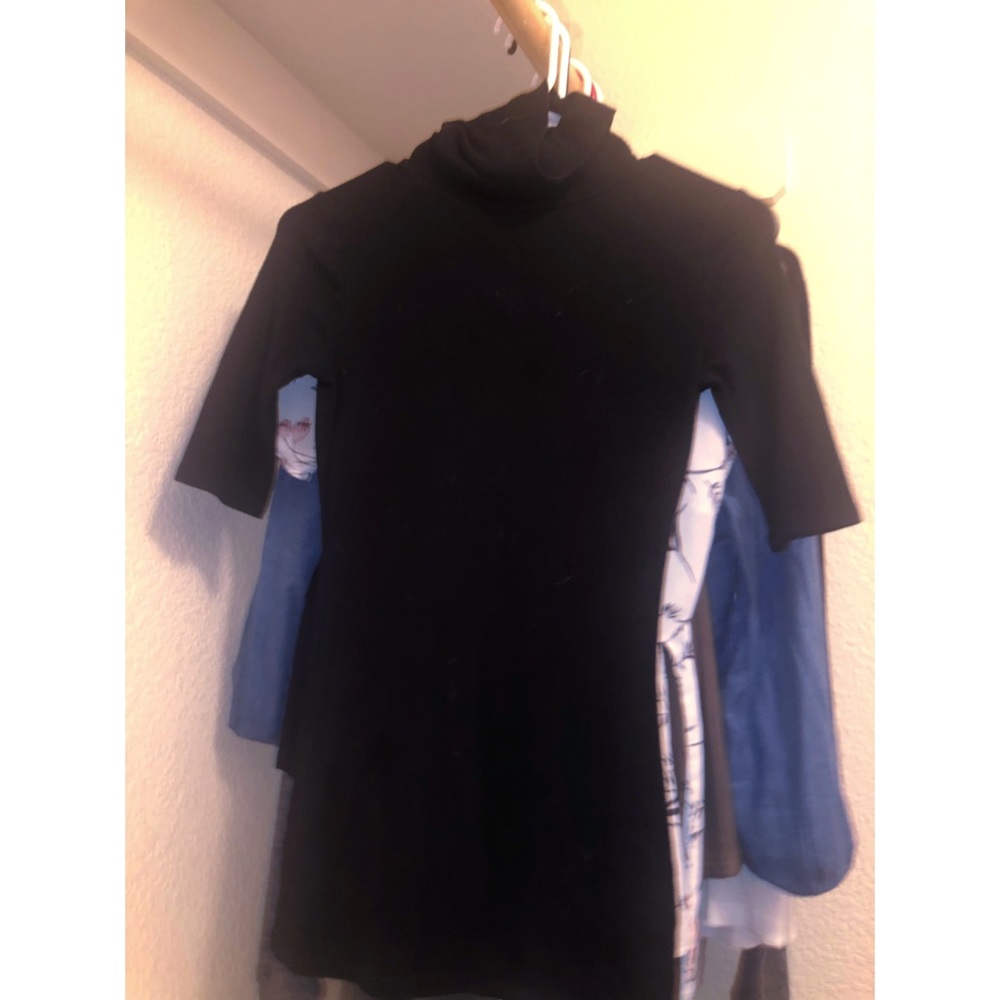 Black turtleneck